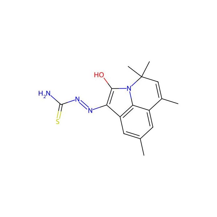 (1E)-4,4,6,8-tetramethyl-4H-pyrrolo[3,2,1-ij]quinoline-1,2-dione 1-thiosemicarbazone