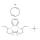 (+)-1,2-Bis((2S,5S)-2,5-diethylphospholano)benzene(1,5-cyclooctadiene)rhodium(I) tetrafluoroborate