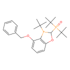 ((2S,3S)-4-(benzyloxy)-3-(tert-butyl)-2,3-dihydrobenzo[d][1,3]oxaphosphol-2-yl)di-tert-butylphosphine oxide